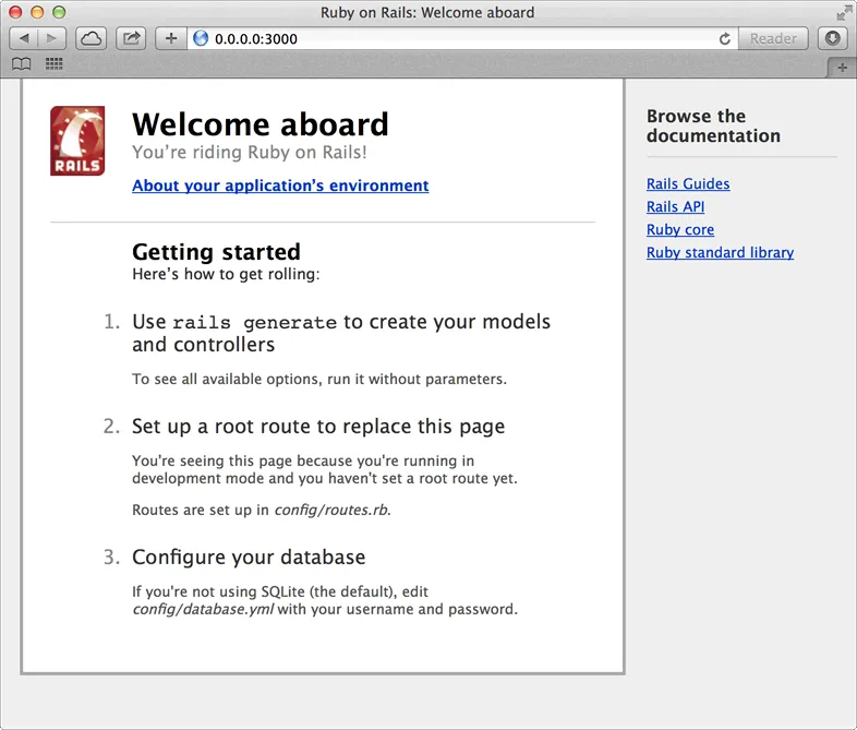 Welcome aboard